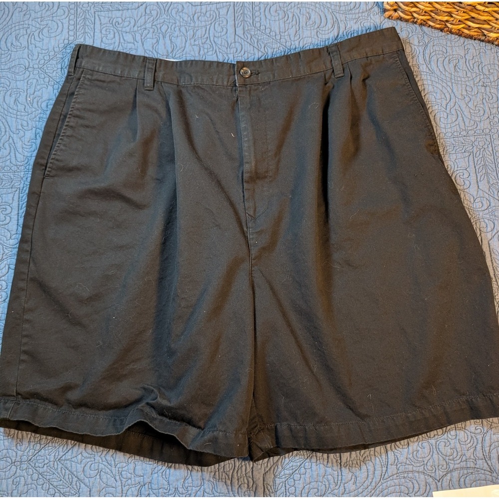 Tommy Hilfiger Golf Black Shorts Men's Size 42 Classic Fit Cotton Casual Preppy